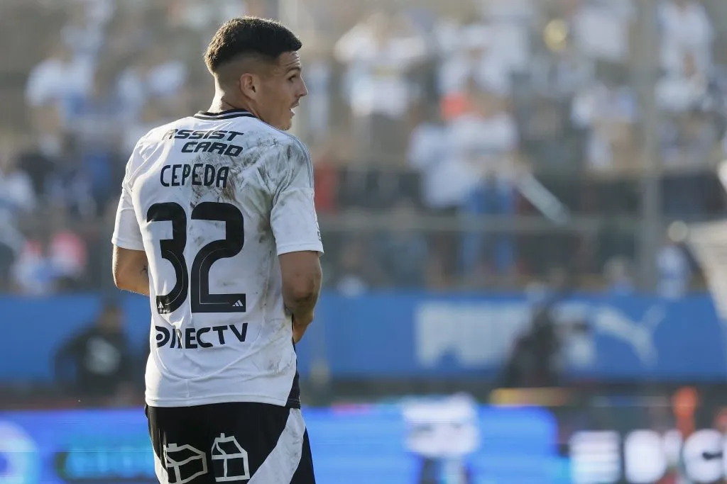 Lucas Cepeda fue el capitán albo ante el Valladolid. (Andres Pina/Photosport).