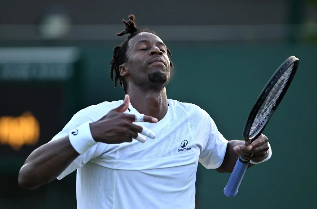 Gael Monfils se inclinó ante Barrios. (Photo by Mike Hewitt/Getty Images)