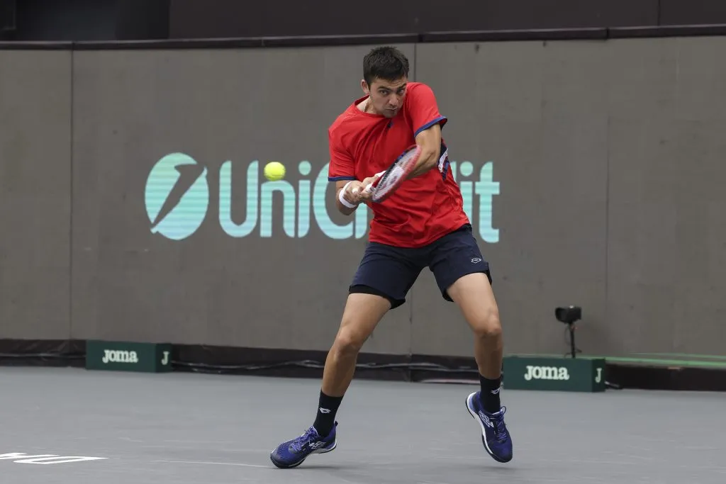 Tomás Barrios avanzó en Toronto. (Photo by Zhe Ji/Getty Images for ITF)