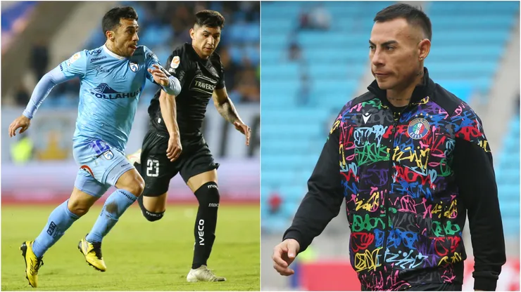 Eduardo Vargas volvió al fútbol chileno con Audax ante Iquique.