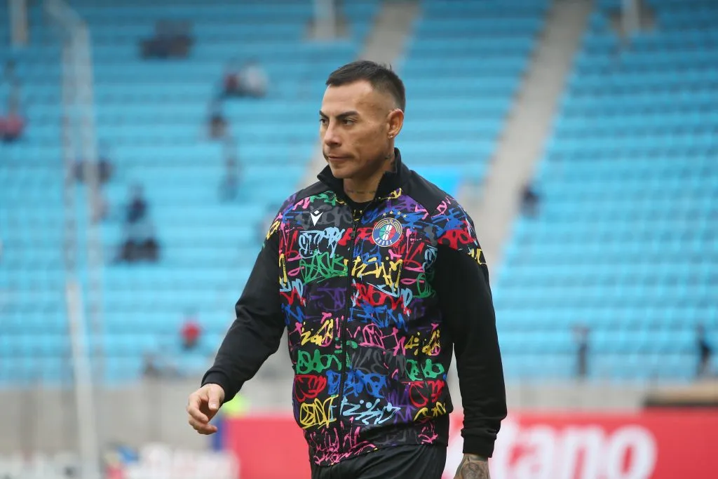 Eduardo Vargas ya debutó en Audax. Foto: Alex Diaz/Photosport