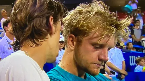 De Minaur consoló a Davidovich tras ganarle la final en Washington