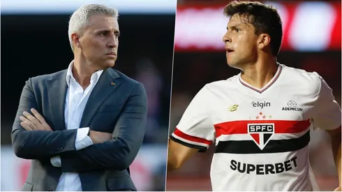 El momento que vivieron Crespo y Gonzalo Tapia