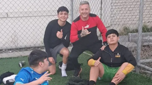 Franz Arancibia vive un presente siempre ligado al fútbol. Y en entrevista con RedGol así lo hace sentir.