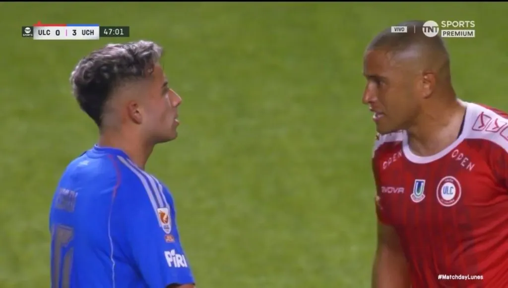 Lucas Assadi se encaró con Leandro Benegas.