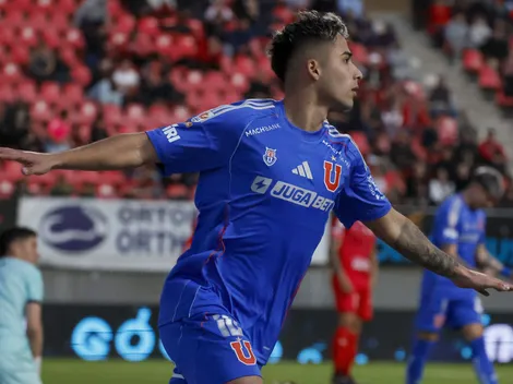 Lucas Assadi le saca brillo a su nueva posición en U. de Chile
