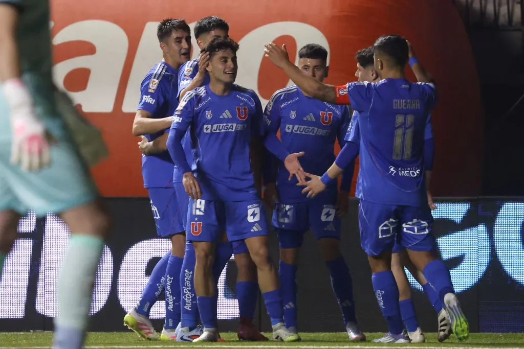 Nicolás Guerra con la jineta en U. de Chile. Imagen: Photosport
