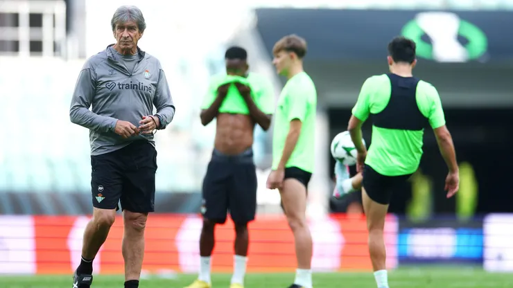 Manuel Pellegrini está en plena pretemporada con Betis.
