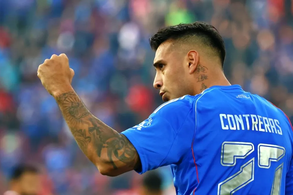 Rodrigo Contreras no se moverá de la U hasta fin de año (Photosport)