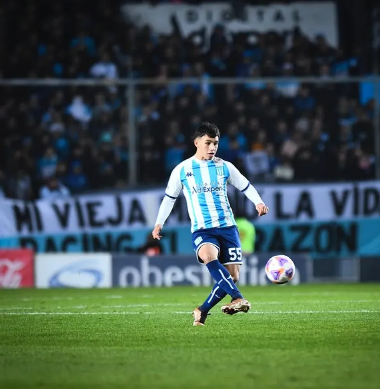 Santino Vera en Racing Club.