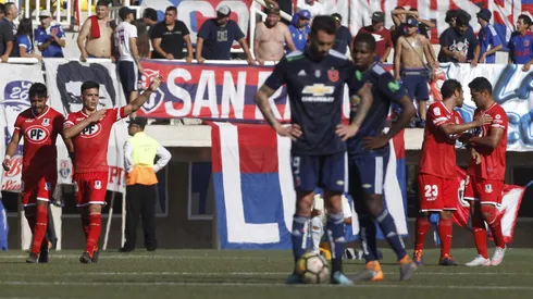 Delantero verdugo de la U y también de Colo Colo.