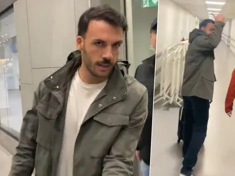 Al estilo vampiro: así fue la llegada del refuerzo de U de Chile