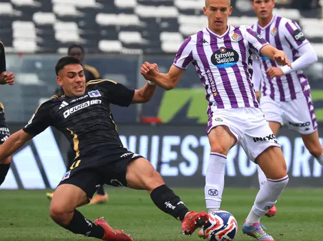 Juvenil de Colo Colo sube al primer equipo tras amistoso ante Valladolid