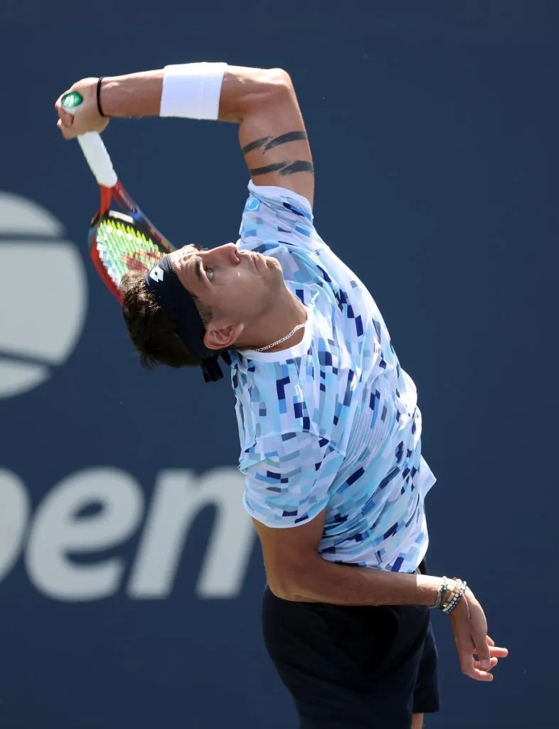Alejandro Tabilo en el US Open 2024 (Getty Images).