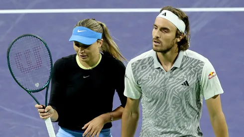 Paula Badosa y Setfanos Tsitsipas