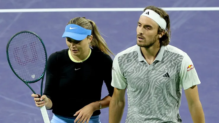 Paula Badosa y Setfanos Tsitsipas