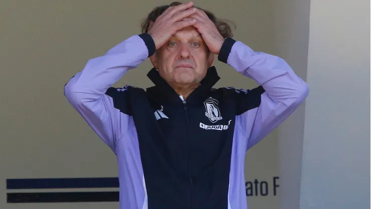 Aníbal Mosa preocupado por situación con minutos Sub 21 en Colo Colo.
