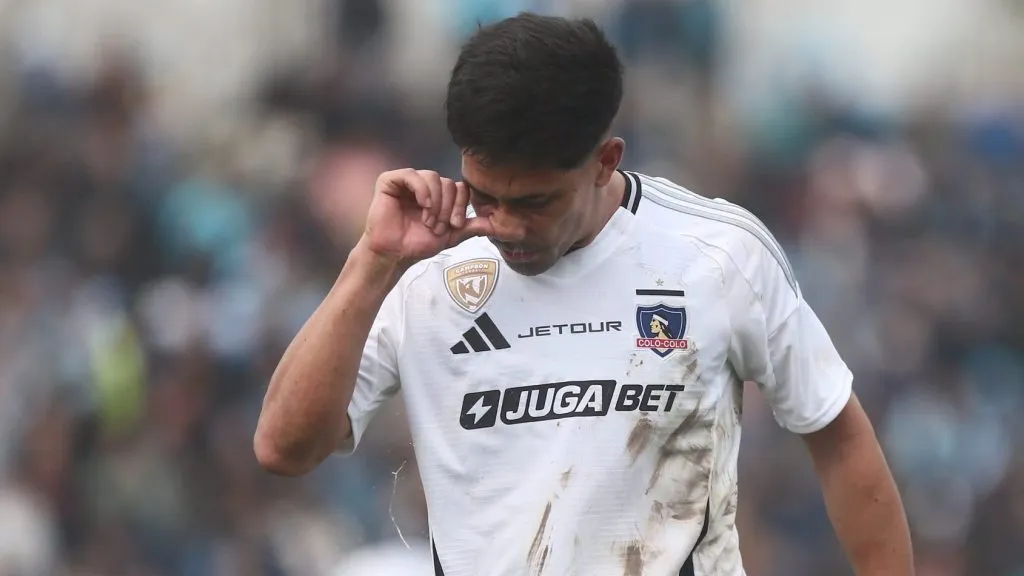 Salomón Rodríguez asoma como titular en la formación de Colo Colo frente a Everton. Foto: Photosport.