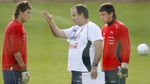 Raúl Olivares y Cristopher Toselli estuvieron con Bielsa en la Roja.