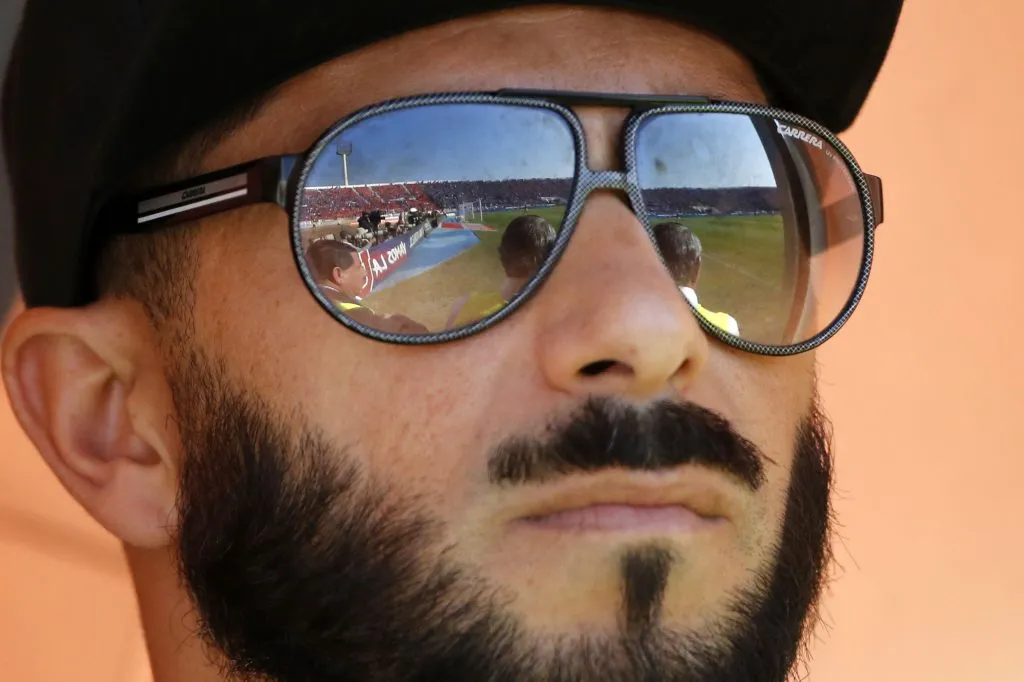 Johnny Herrera explicó con peras y manzanas por qué piensa que Cortés debe irse a Peñarol. (Andres Pina/Photosport).