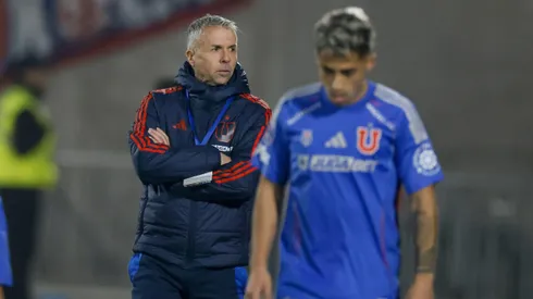 Gustavo Álvarez eleva la exigencia de la U en los entrenamientos.