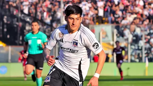 Francisco Marchant es el único juvenil que ha jugado en esta temporada 2025 de Colo Colo.