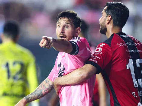 Messi vive día de furia y le grita en la cara a rival