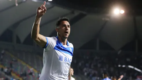 El goleador de la UC, Fernando Zampedri.