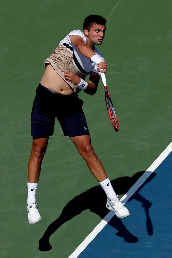 Tomás Barrios en el Masters 1000 de Toronto 2025 (Getty Images).