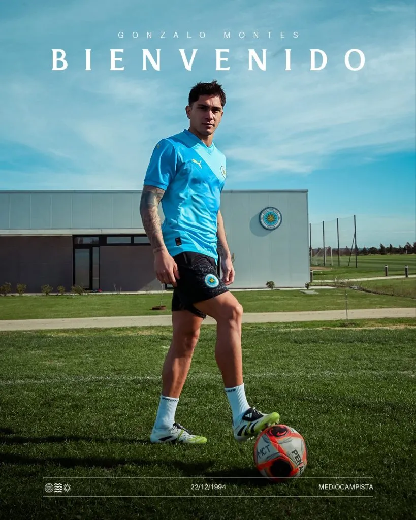 Gonzalo Montes ya es jugador de Montevideo City Torque luego de su paso por la U. Foto: Montevideo City Torque.