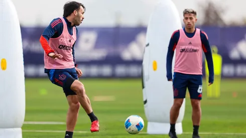 Sebastián Rodríguez ya suma entrenamientos con la U.