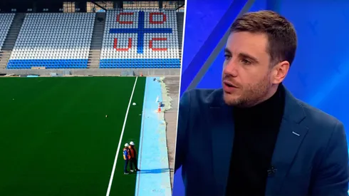 Fouillioux explicó la nueva cancha del Claro Arena