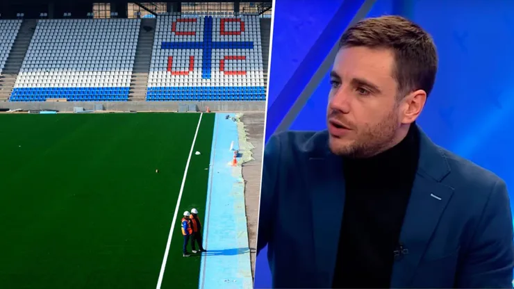 Fouillioux explicó la nueva cancha del Claro Arena