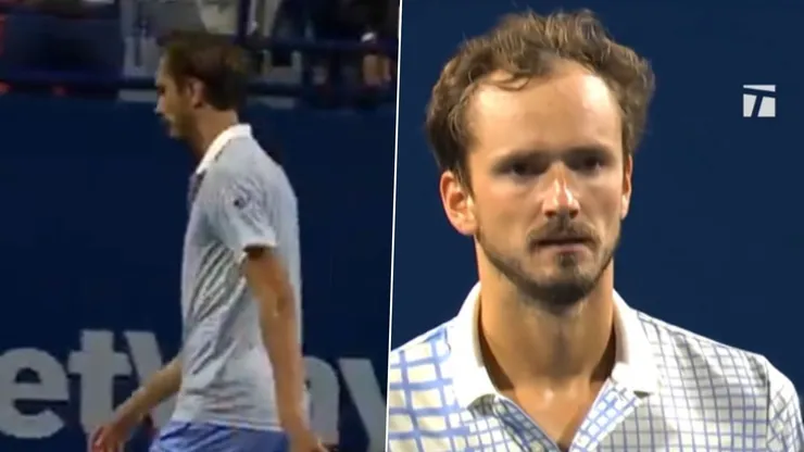 Daniil Medvedev en el Masters de Toronto