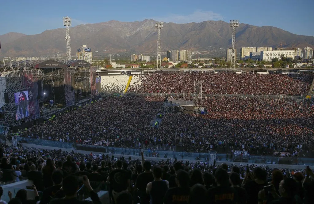 El Monumental ha sido utilizado en una serie de evento musicales los últimos años. (Foto: Juan Eduardo López/Aton Chile)