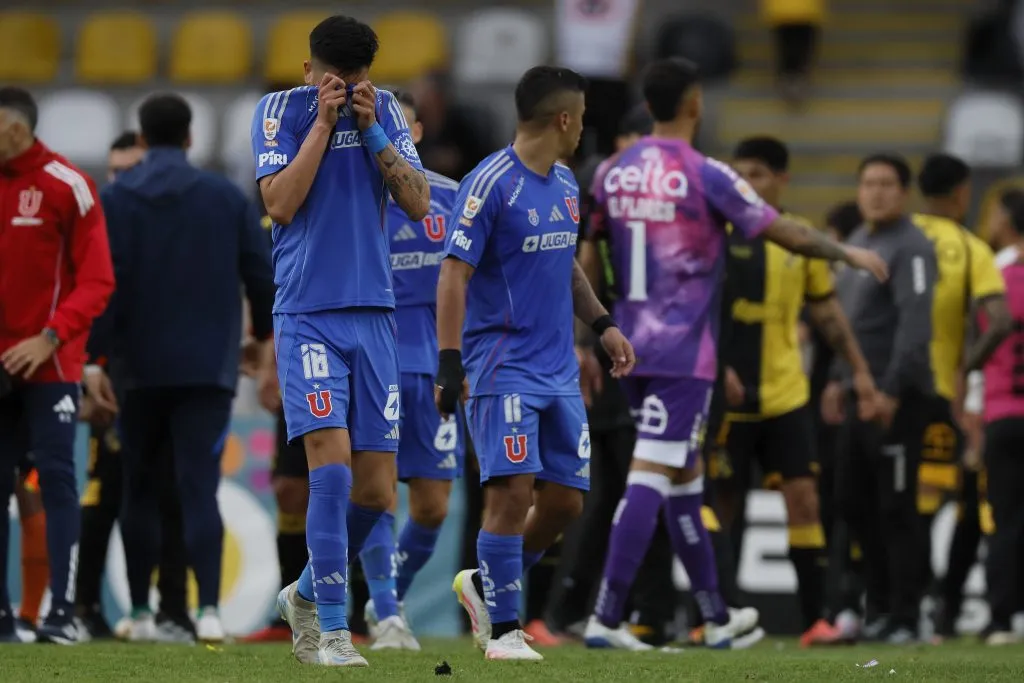 En Universidad de Chile prefieren tomarse con soda la situación de Matías Sepúlveda. Foto: Andres Pina/Photosport