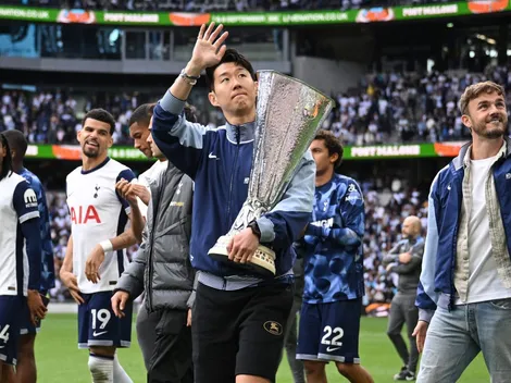 Son rompe en llanto al anunciar su salida del Tottenham