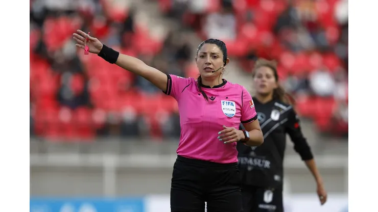 Arbitraje chileno en la final de la Copa América Femenina 2025.