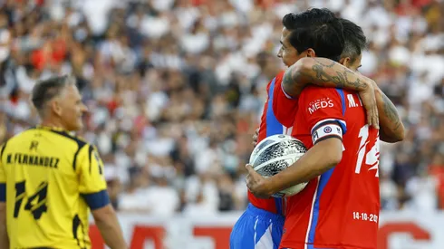 Matías Fernández en su despedida.