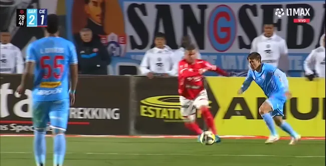 Francisco Arancibia antes de la asistencia. (Captura L1Max).