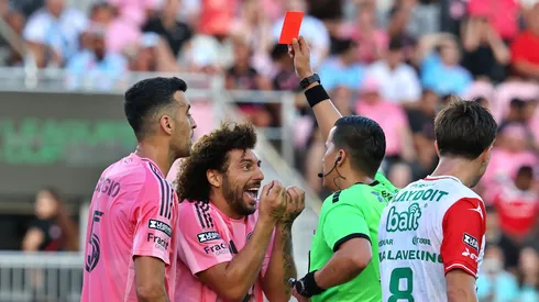 Peluca sufrió una insólita expulsión en la Leagues Cup.