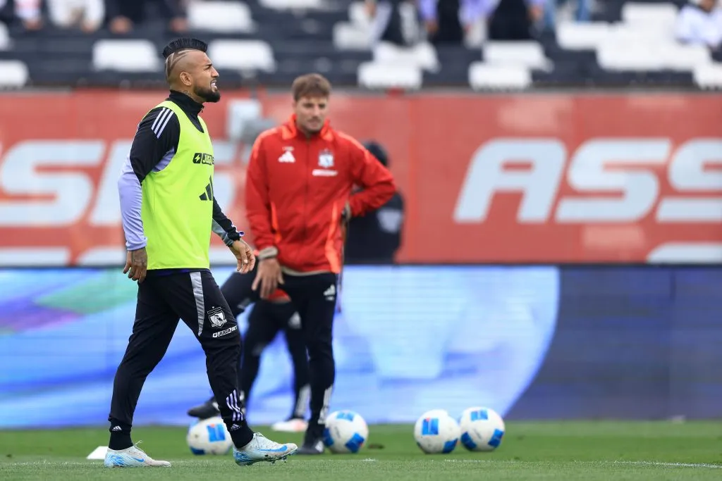 Arturo Vidal en la previa del duelo ante Huachipato | Photosport