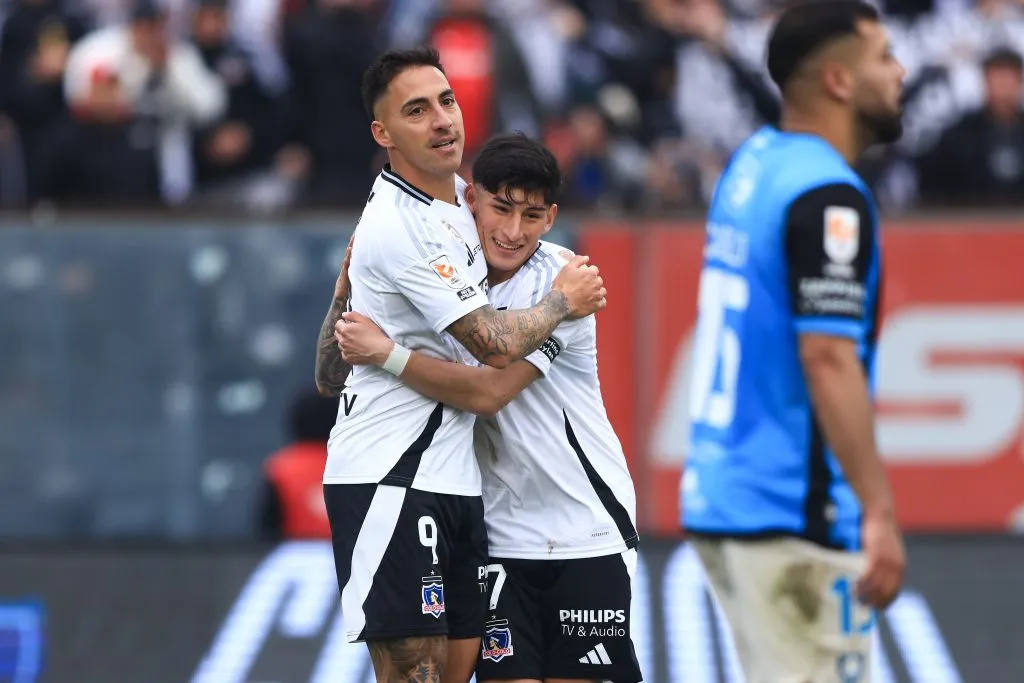Javier Correa llegó a nueves goles con Colo Colo en esta Liga de Primera 2025. | Foto: Photosport.