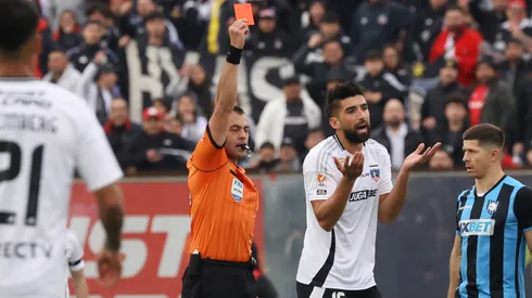 Amor habló tras el empate y expulsión en Colo Colo ante Huachipato.