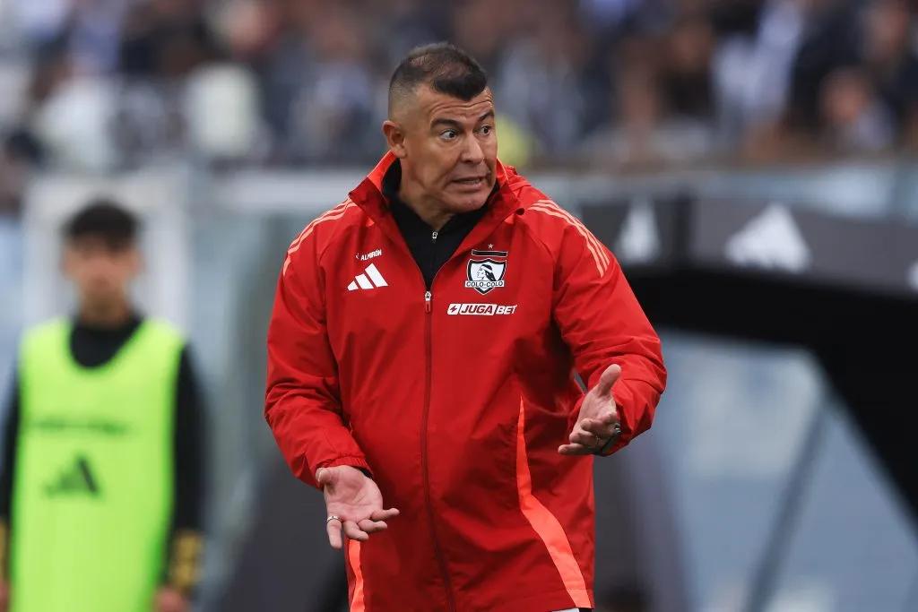 Jorge Almirón en Colo Colo ante Huachipato. Foto: Felipe Zanca/Photosport