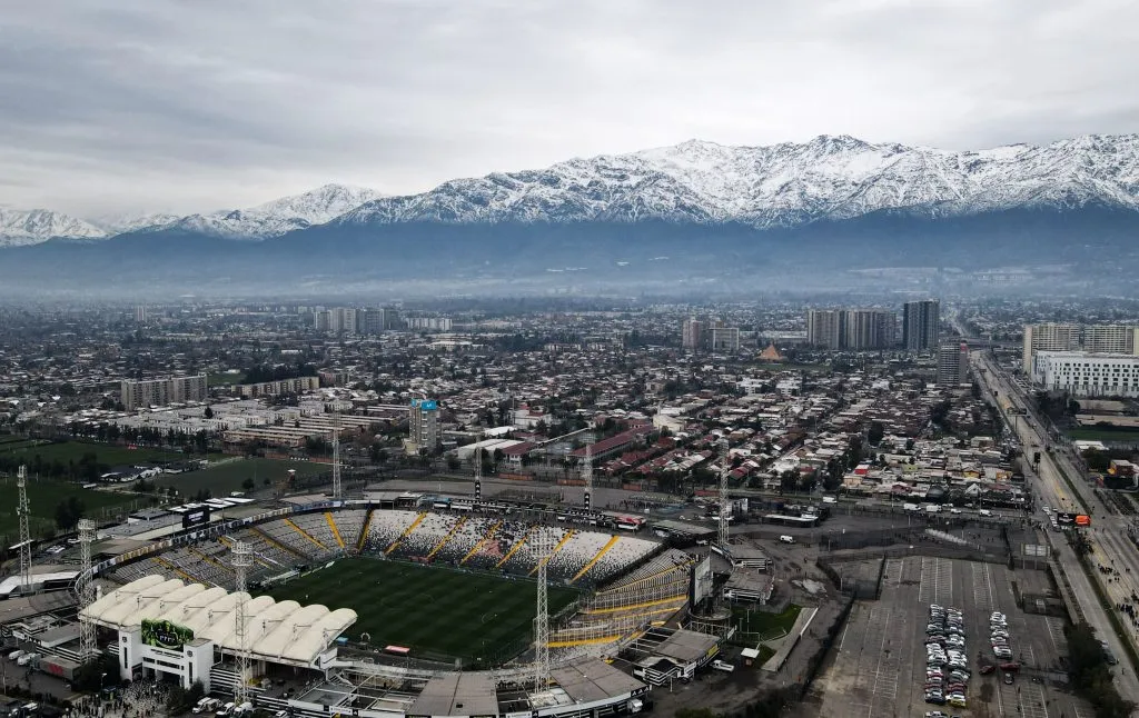 La vista del Monumental el día de la visita del Jaula | Photosport