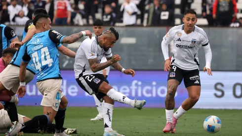 Arturo Vidal se perdió tremendo gol ante Huachipato.