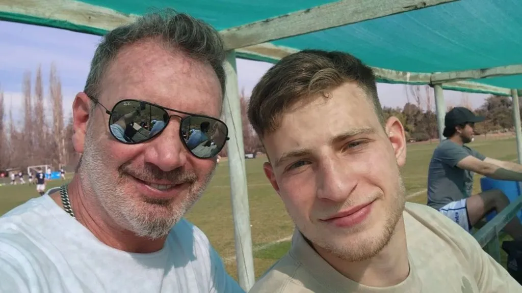 Marcelo Barticciotto sueña con ver a Bruno jugando en Colo Colo. Foto: Instagram.