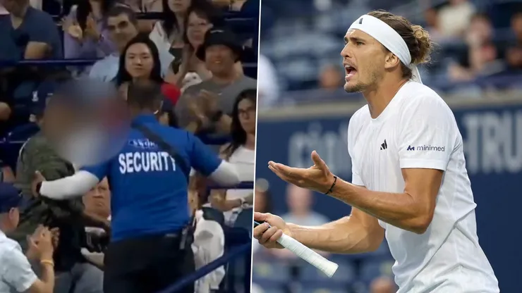 Alexander Zverev en el Masters de Toronto