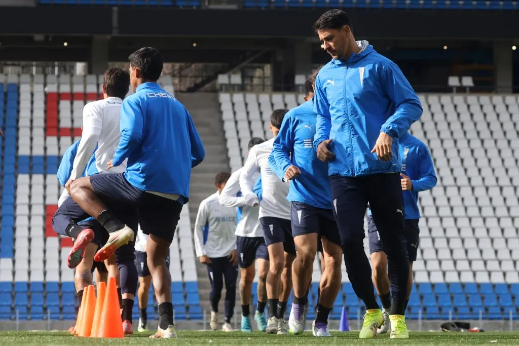 La UC entrenó por primera vez en el nuevo San Carlos de Apoquindo